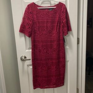 *NWT* Adrianna Papell Lace Knee Length Dress